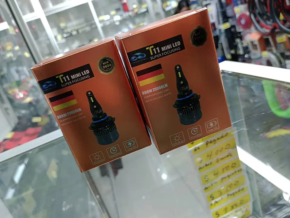 2 Ampolletas H7 LED Mini Turbo CSP T11 12v/24v  2