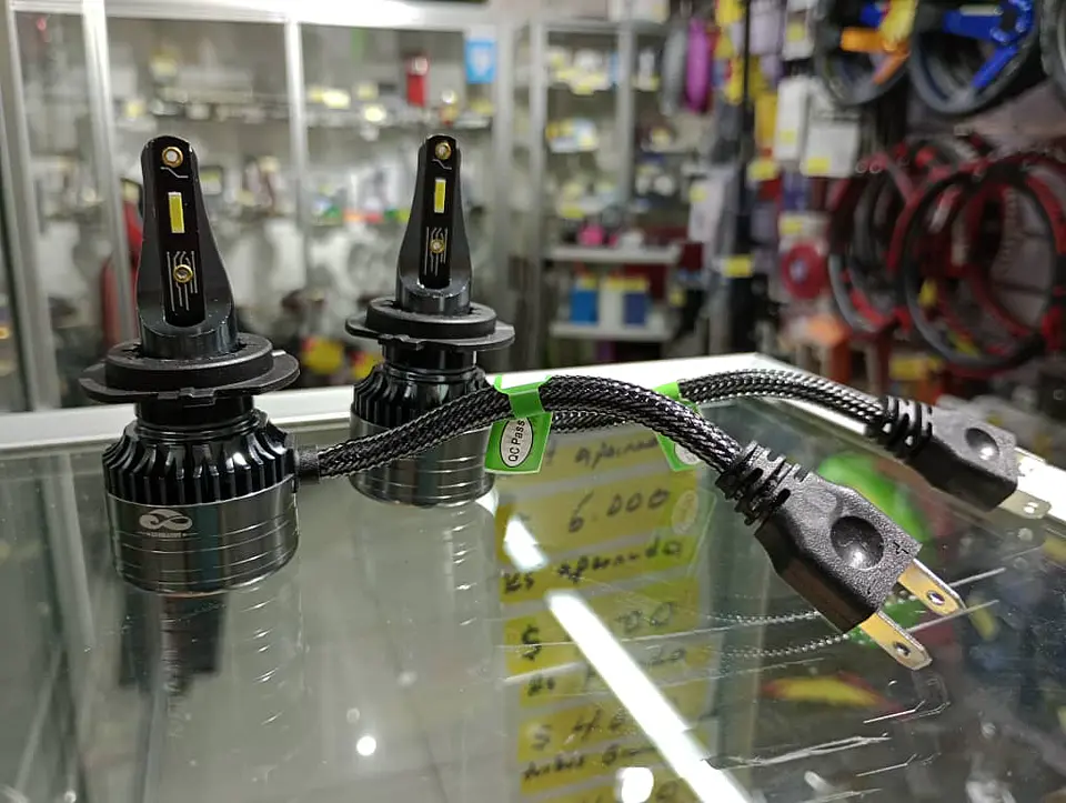 2 Ampolletas H7 LED Mini Turbo CSP T11 12v/24v  8