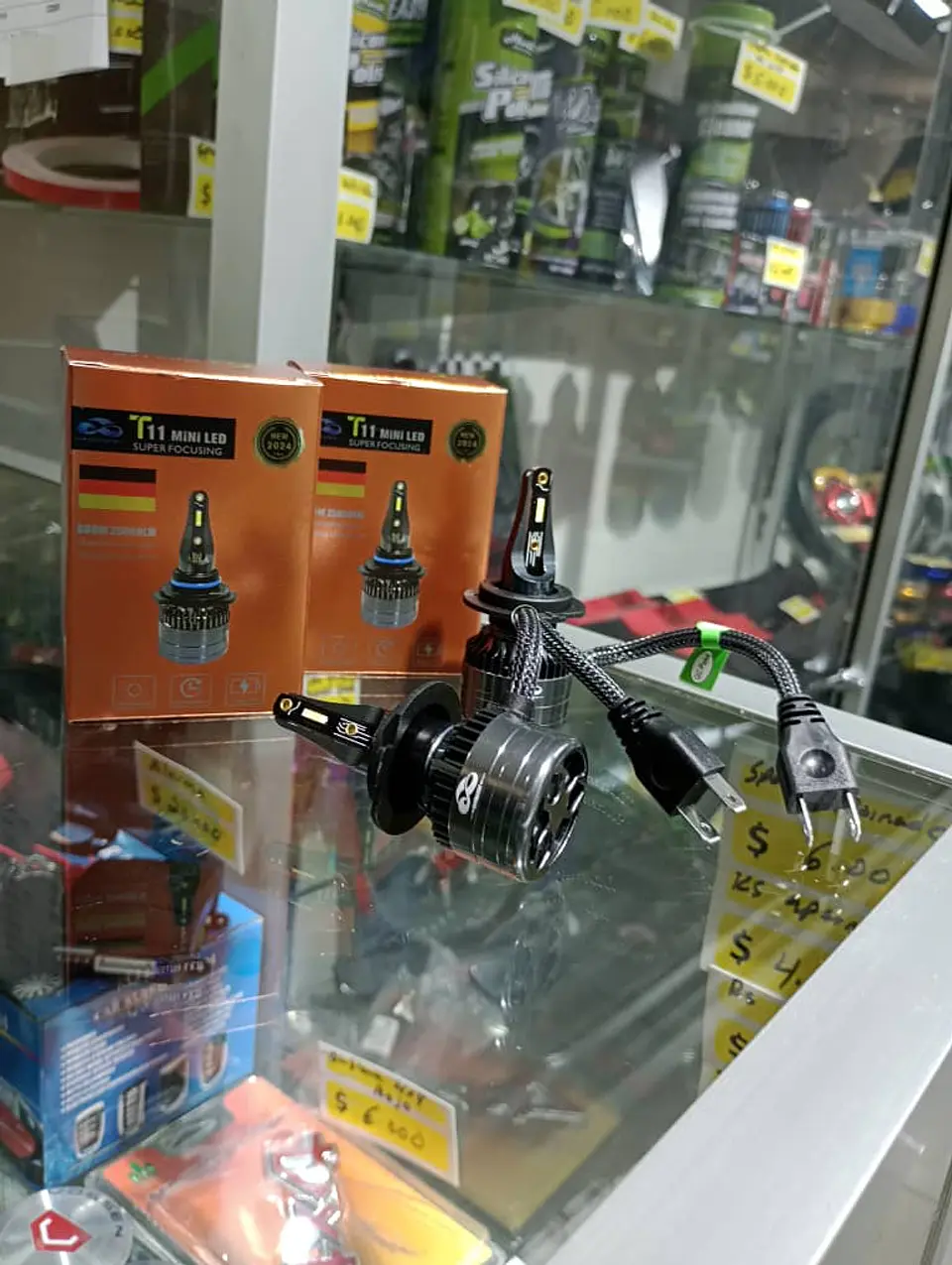 2 Ampolletas H7 LED Mini Turbo CSP T11 12v/24v  9