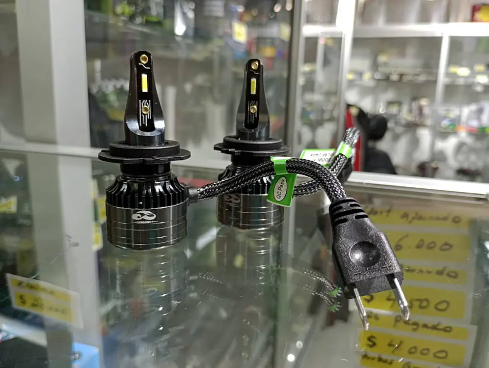 2 Ampolletas H7 LED Mini Turbo CSP T11 12v/24v  10