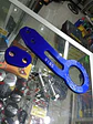 Gancho remolque arrastre aluminio trasero Tow Hook 0185 - Azul - Miniatura 1