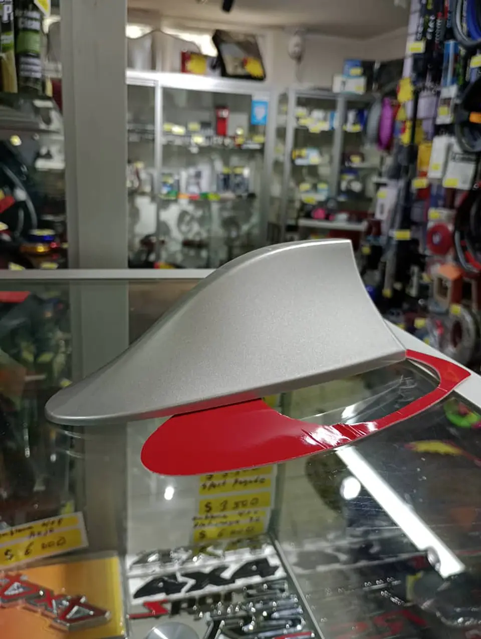 Antena aleta de tiburón tunning para autos camionetas y suv 9