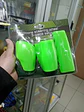 Set 3 piezas, funda cubre Volante, Perilla de cambios verde - Miniatura 6