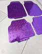 Alfombras pisos de auto diseño metálico morado - thumbnail 5
