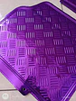 Alfombras pisos de auto diseño metálico morado - thumbnail 15