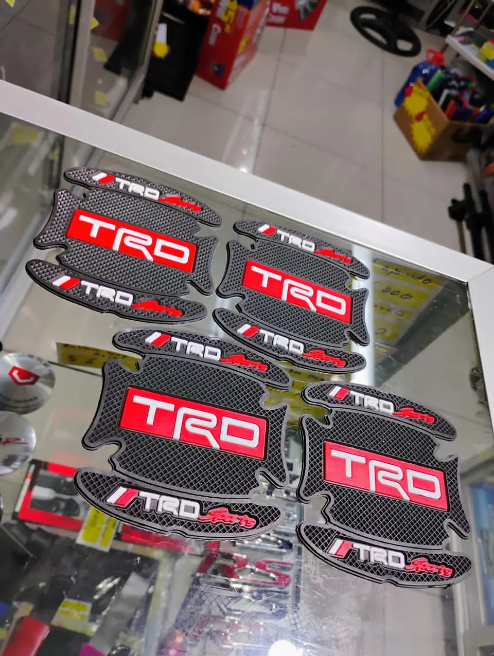 Set 4 piezas - topes Antiarañazos para cuenco de manilla de goma 3