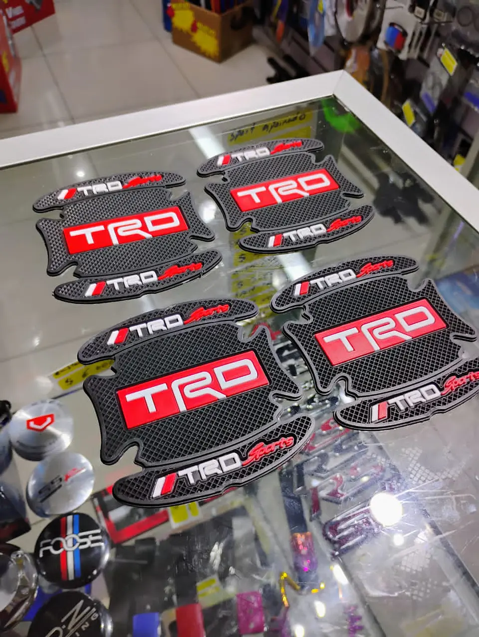 Set 4 piezas - topes Antiarañazos para cuenco de manilla de goma 4