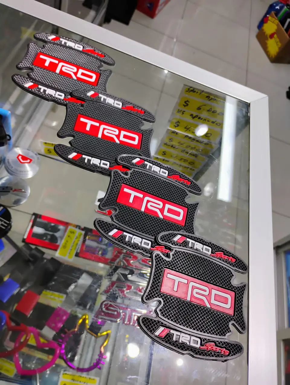 Set 4 piezas - topes Antiarañazos para cuenco de manilla de goma 6