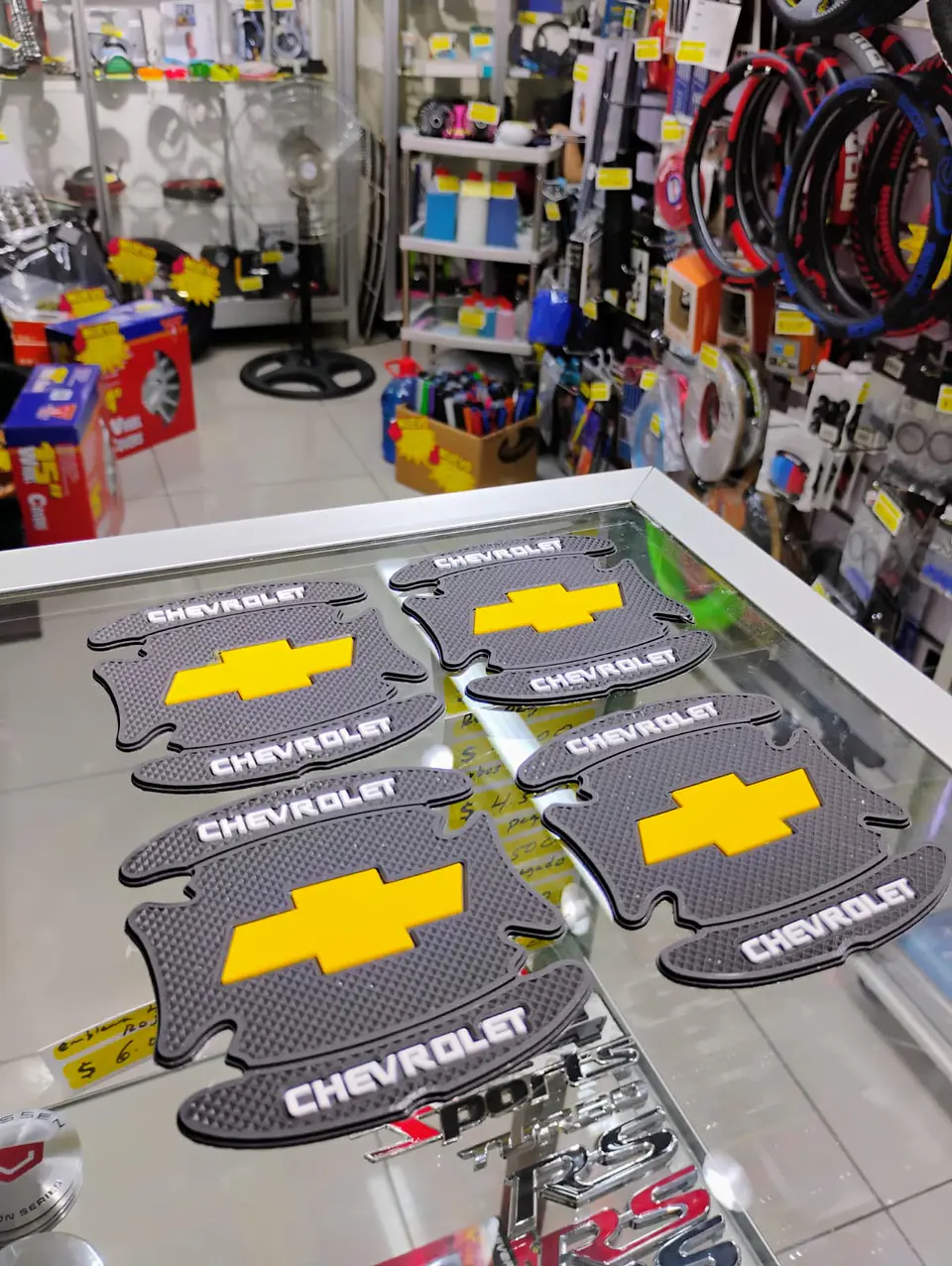 Set 4 piezas - topes Antiarañazos para cuenco de manilla de goma 10