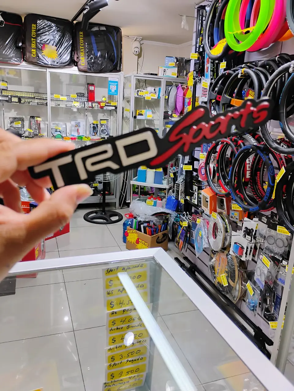 Pegatina emblema de Metal - TRD SPORTS adhesiva para carrocería 4