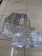 Alfombras pisos de auto diseño metálico plateado plata - Miniatura 4