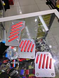 Set cubre pedales de auto 3 piezas de aluminio y goma - thumbnail 4