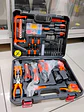 Multikit de herramientas 100 piezas con taladro atornillador - Miniatura 2