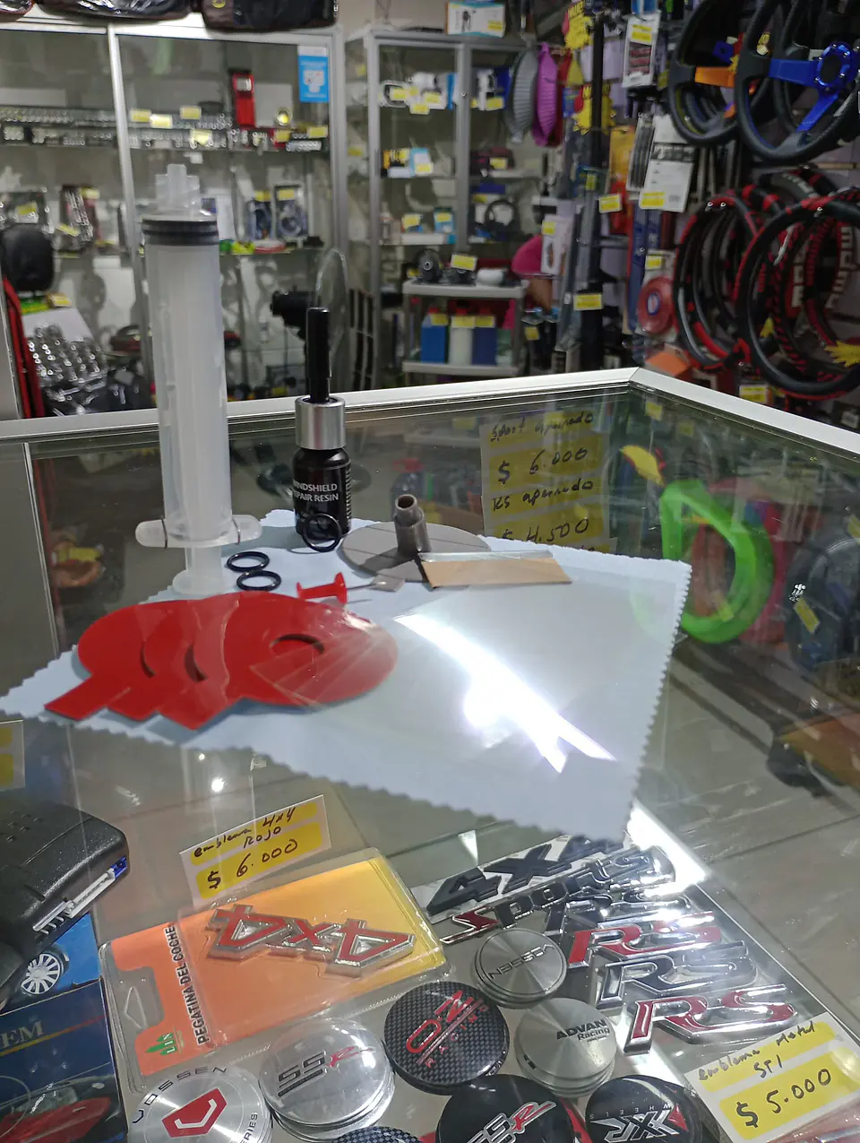 Kit de herramientas de reparación de vidrios parabrisas reparador 16