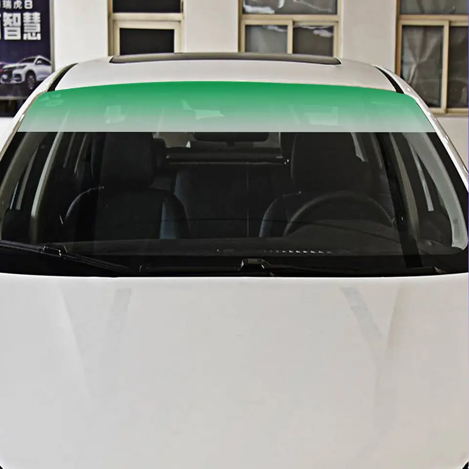 Película visera parasol universal de parabrisas de autos con 6