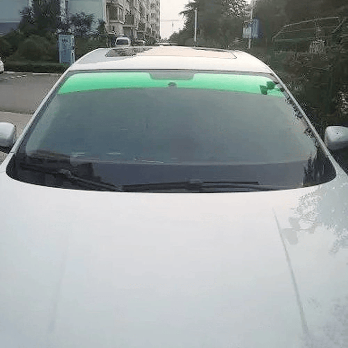 película visera parasol universal de parabrisas de autos con protección UV 18