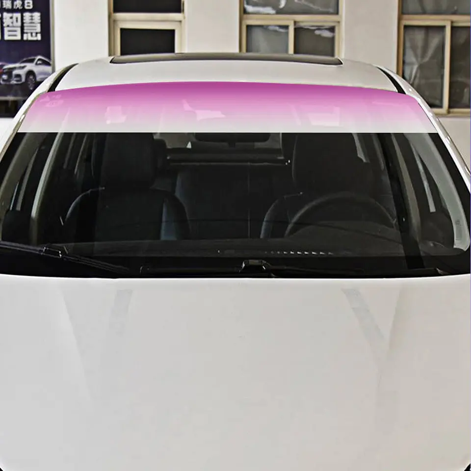 Película visera parasol universal de parabrisas de autos con 31