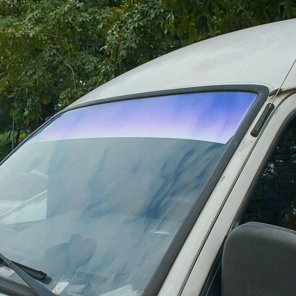 Película visera parasol universal de parabrisas de autos con 42