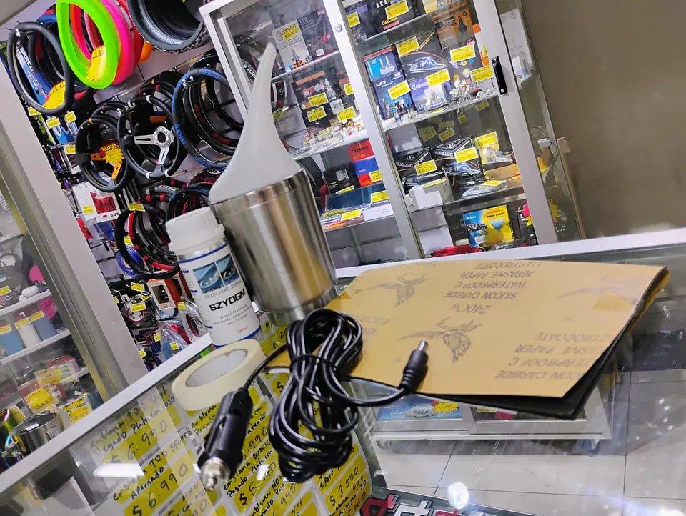 Kit de restauración y pulido de faros ópticos delanteros con 1
