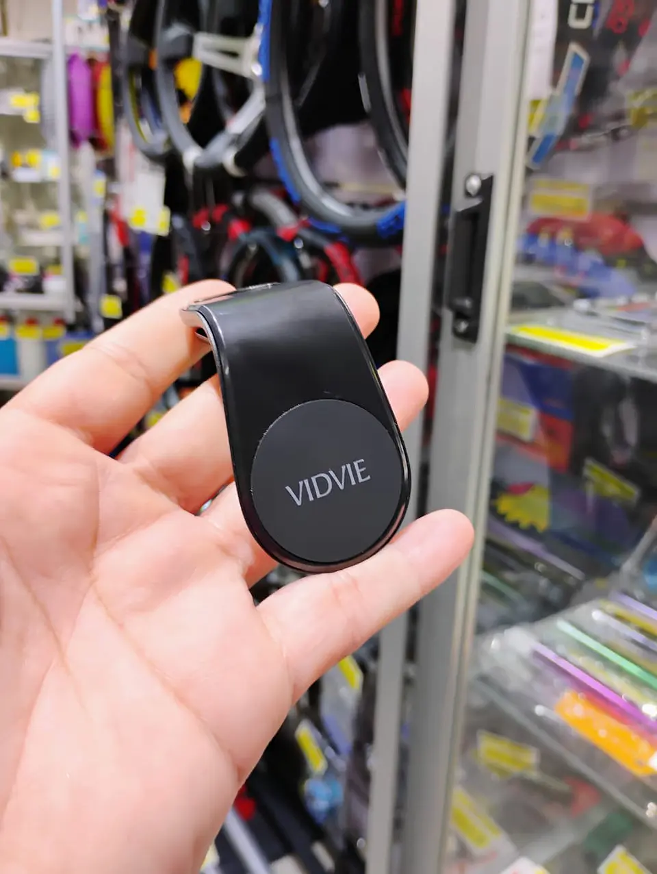 Soporte para Celular Smartphone Magnético con clip para rejilla 3