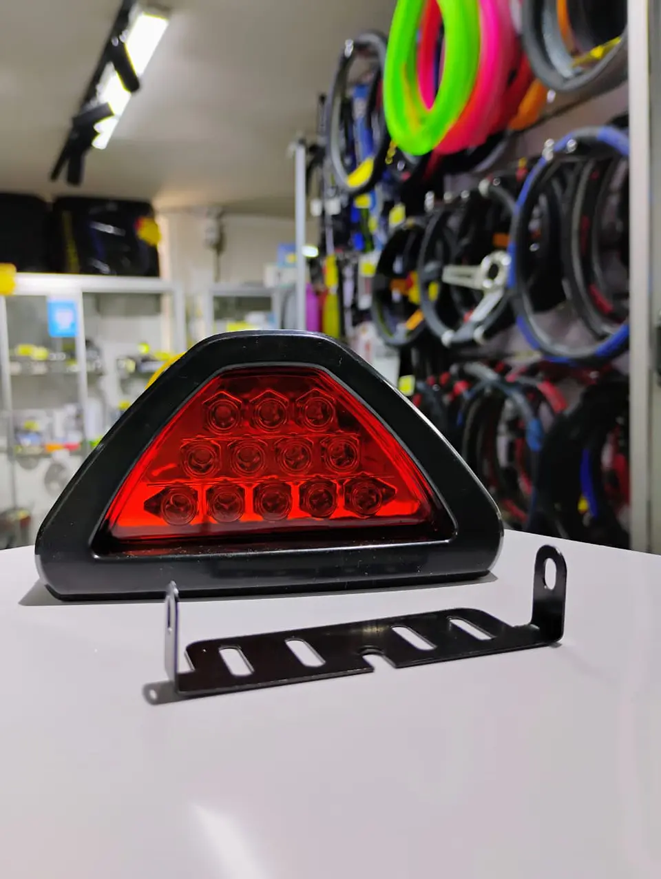 Luz de señal de freno tipo F1, luz trasera tercer stop 12 LED 17