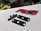 Emblema de parrilla apernado metalico modelo RS cromado con rojo - Miniatura 10