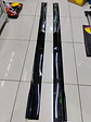 Faldon lateral 6 piezas Difusor universal para autos, negro brillante - Miniatura 9