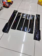 Faldon lateral 6 piezas Difusor universal para autos, negro brillante - Miniatura 11