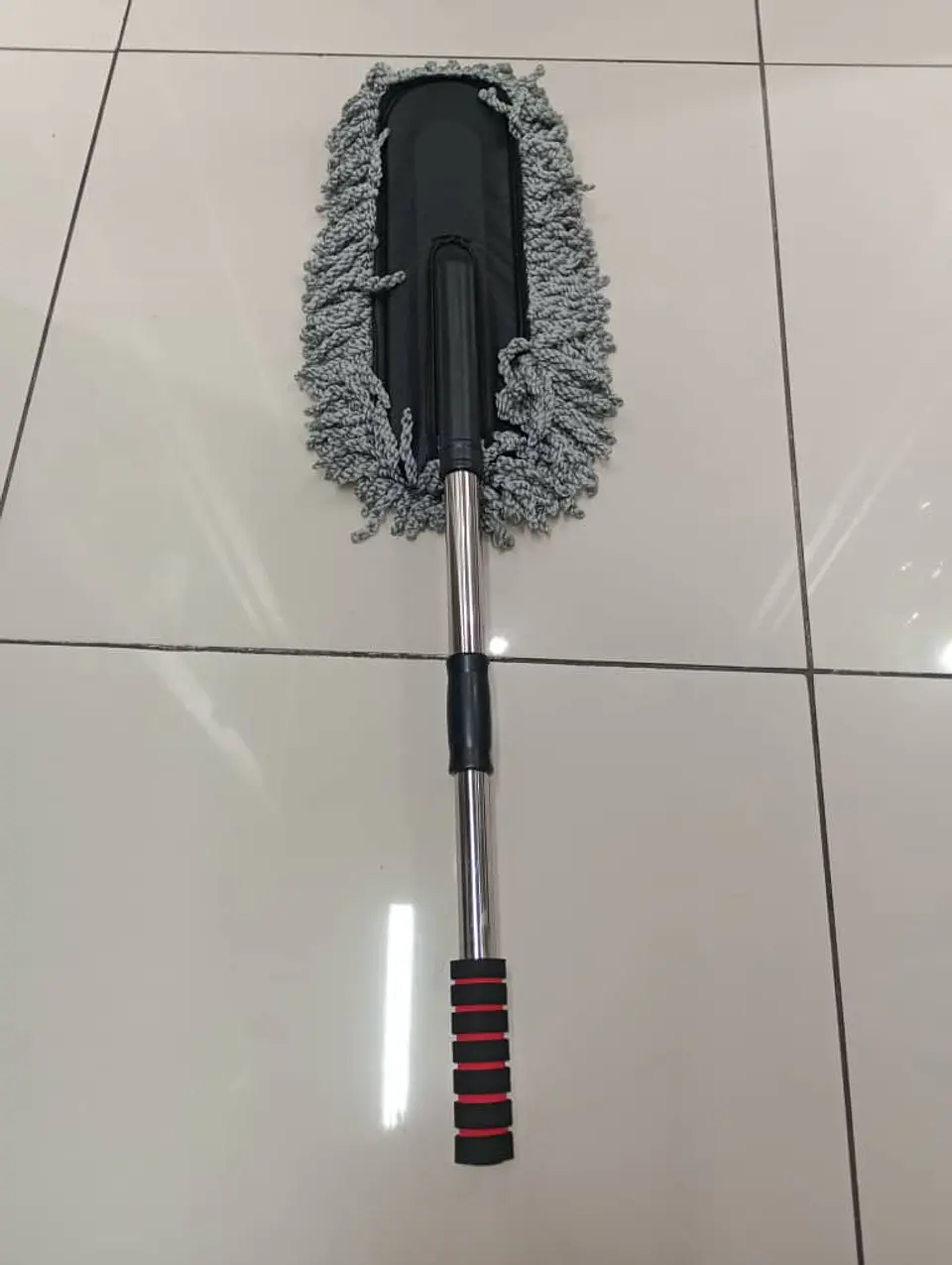Mopa plumero microfibra extensible, elimina polvo 7