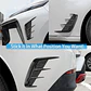 X2 Tomas de flujo de aire tunning tipo fibra de carbono 4 puntas - thumbnail 15