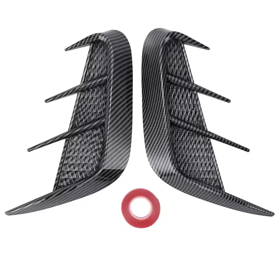 X2 Tomas de flujo de aire tunning tipo fibra de carbono 4 puntas 16