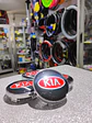 X4 Tapa centro llantas Kia logo 60mm 56mm - Rojo - thumbnail 12
