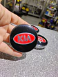 X4 Tapa centro llantas Kia logo 60mm 56mm - Rojo - thumbnail 1