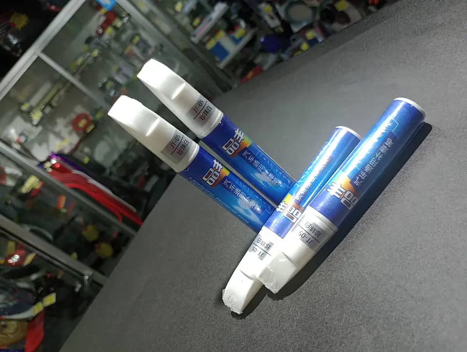 Lápiz de pintura relleno para arañazos - Blanco 4