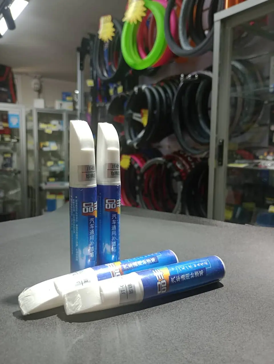 Lápiz de pintura relleno para arañazos - Blanco 5