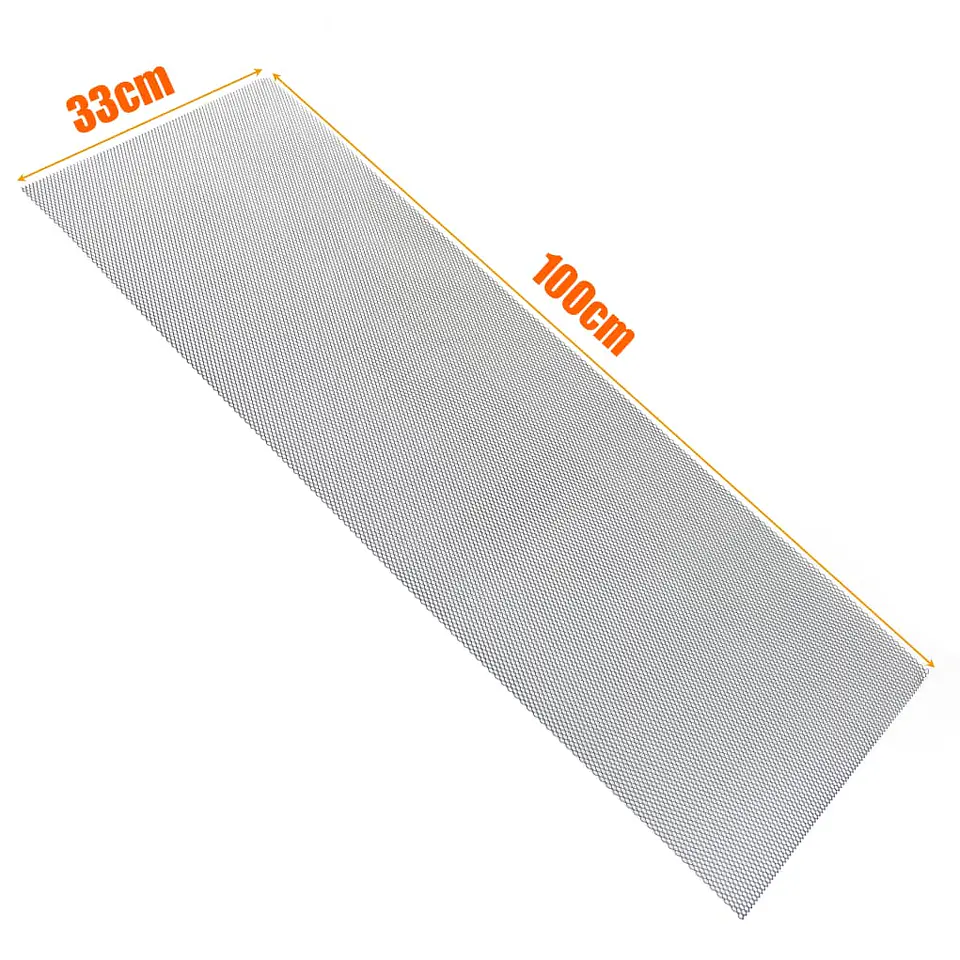 Malla Universal para parrilla de auto, malla de aleación de aluminio 1