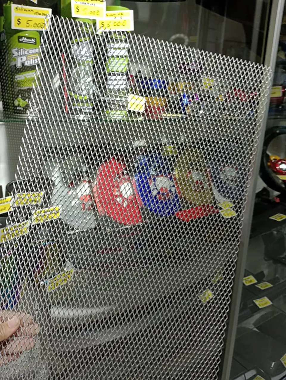 Malla Universal para parrilla de auto, malla de aleación de aluminio 11
