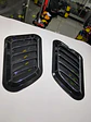 X2 Cubiertas Toma de flujo de aire para capot de autos decorativa - thumbnail 3