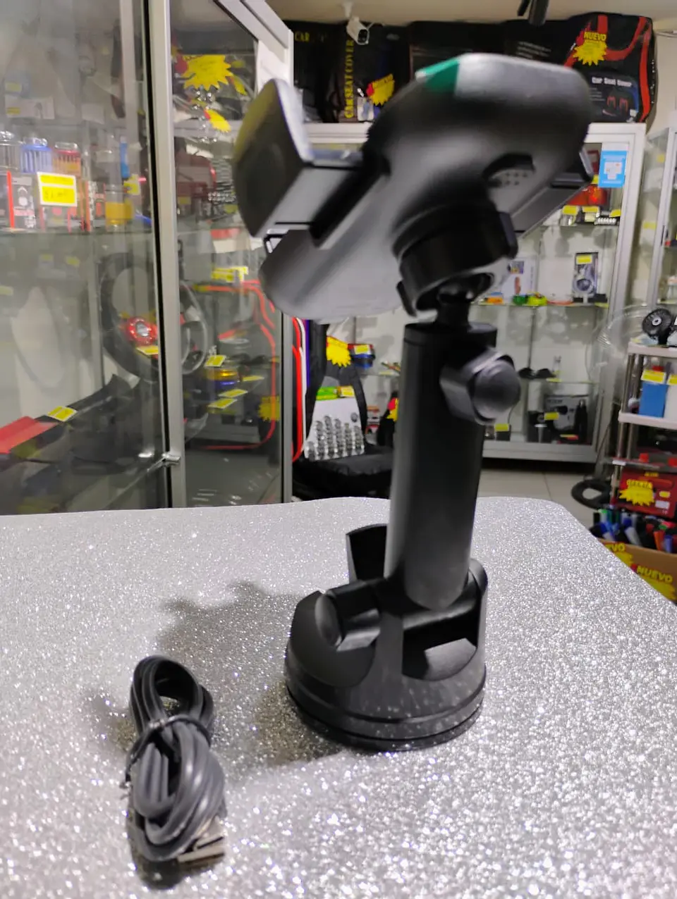 Soporte cargador inalámbrico de celular smartphone 15W 4