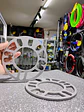 Kit set de X2 Separadores espaciadores de llantas de autos de 5mm - Miniatura 1