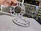 Kit set X2 Separadores espaciadores de llantas de autos de 8mm - Miniatura 6