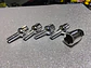 Juego 4 pernos de seguridad con 1 llave de acero color plata para - Miniatura 6