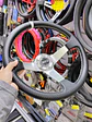 Volante de auto universal deportivo SPARCO con botón de bocina PLATA - thumbnail 5