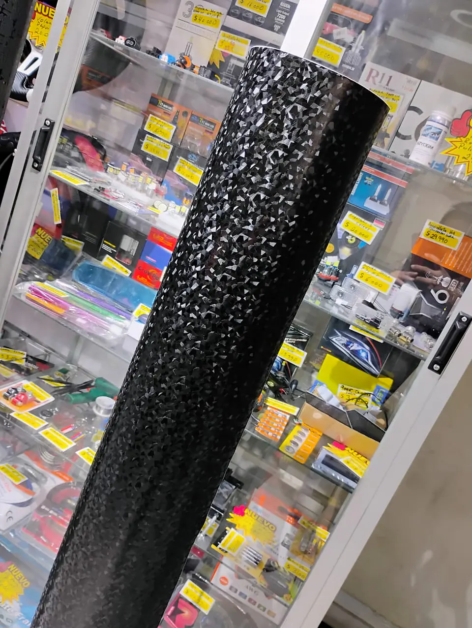 Papel vinilo adhesivo decorativo para forrado wrap wrapping diamantado 2
