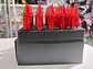 Set kit de tuercas para llantas de auto punta de bala 20 piezas rojo - Miniatura 4