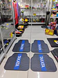 Set pisos X4 alfombras de goma tunning Takata - Negro/Azul - thumbnail 9