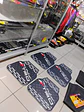 Set pisos alfombras de goma tunning TRD 4pzs - Negro/Blanco - thumbnail 2