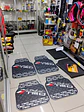 Set pisos alfombras de goma tunning TRD 4pzs - Negro/Blanco - thumbnail 6