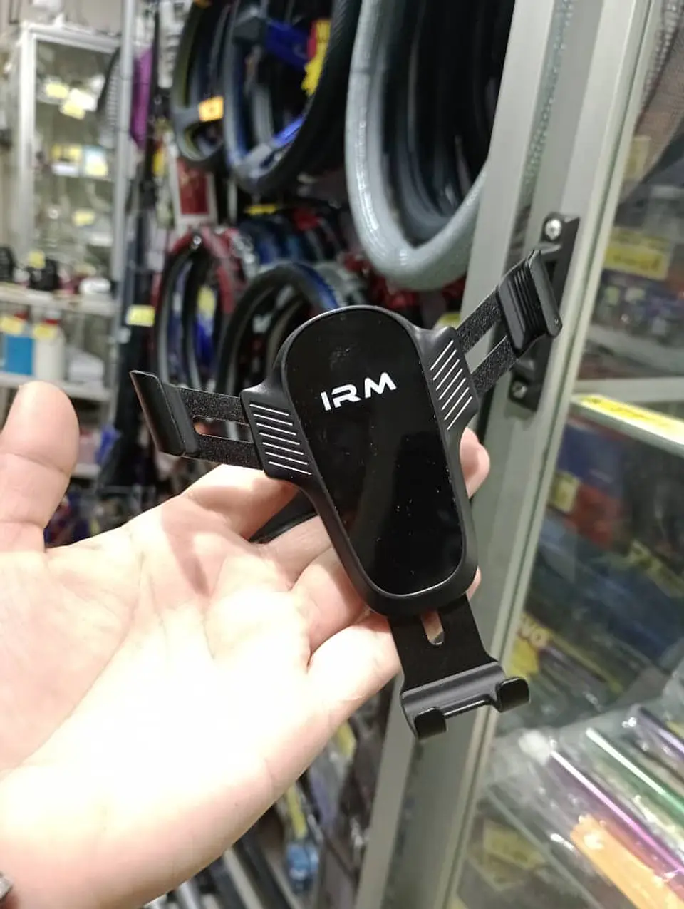 Soporte de teléfono smartphones con clip anticaidas uso en 4
