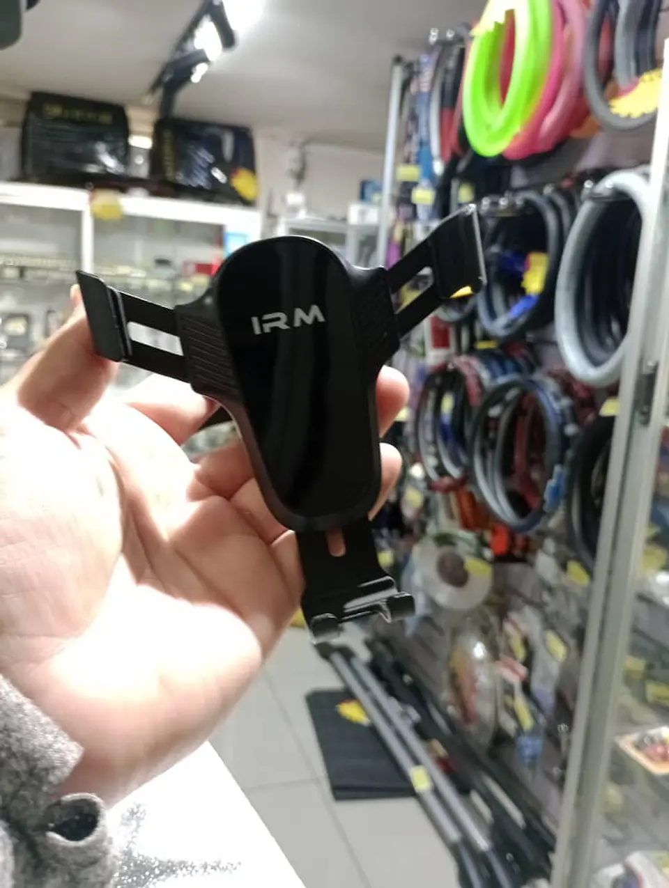 Soporte de teléfono smartphones con clip anticaidas uso en 5